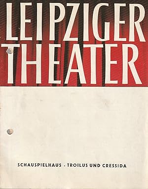 Bild des Verkufers fr Programmheft William Shakespeare TROILUS UND CRESSIDA Premiere 18. Juni 1966 Schauspielhaus Spielzeit 1965 / 66 Heft 32 zum Verkauf von Programmhefte24 Schauspiel und Musiktheater der letzten 150 Jahre