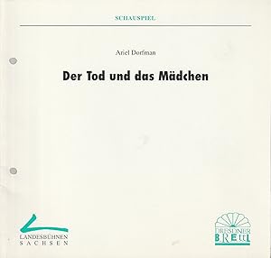 Immagine del venditore per Programmheft Ariel Dorfmann DER TOD UND DAS MDCHEN Premiere 16. April 1993 Spielzeit 1992 / 93 Heft 10 venduto da Programmhefte24 Schauspiel und Musiktheater der letzten 150 Jahre