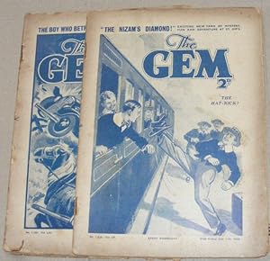 The Gem. Two copies. Vol.LIII no.1580, W/E May 28th 1938; Vol.LV no.1634, W/E June 10th 1939