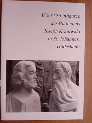 Die 14 Steinfiguren des Bildhauers Joseph Krautwald in St. Johannes, Hildesheim.