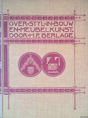 Imagen del vendedor de Over stijl in bouw- en meubelkunst a la venta por Klondyke