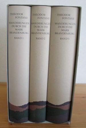 Wanderungen durch die Mark Brandenburg. Ausgabe in drei Bänden. Herausgegeben von Helmuth Nürnber...