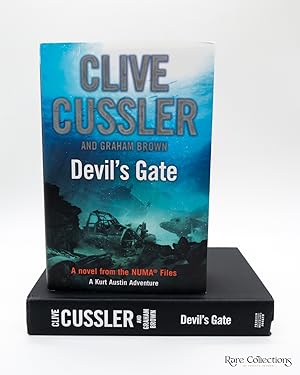 Bild des Verkufers fr Devil's Gate (#9 Numa Files) - Double-Signed UK 1st Edition zum Verkauf von Rare Collections