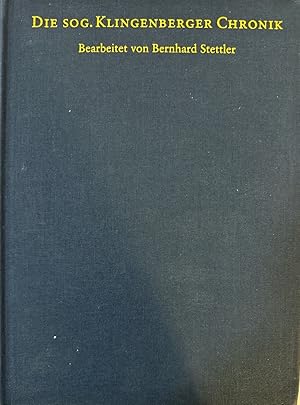 Die sog. Klingenberger Chronik des Eberhard Wüst, Stadtschreiber von Rapperswil.