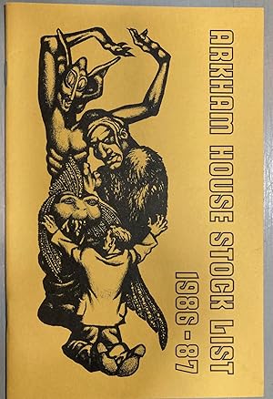 Bild des Verkufers fr Arkham House Stock List 1986-87 zum Verkauf von biblioboy