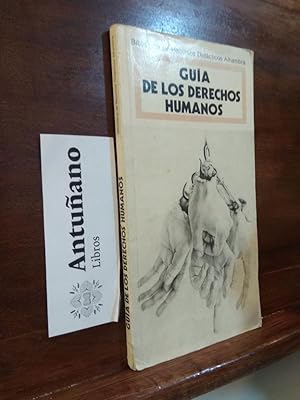 Imagen del vendedor de Gua de los derechos humanos a la venta por Libros Antuano