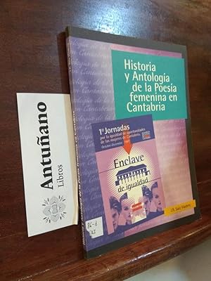 Imagen del vendedor de Historia y Antologa de la Poesa femenina en Cantabria a la venta por Libros Antuano