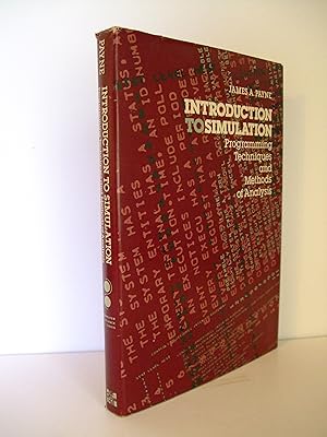 Seller image for Introduction to Simulation: Programming Techniques and Methods of Analysis for sale by Lily of the Valley Books