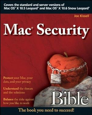 Bild des Verkufers fr Mac Security Bible zum Verkauf von WeBuyBooks