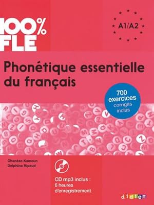 Bild des Verkufers fr 100% FLE - Phontique essentielle du franais - A1/A2 : bungsbuch mit MP3-CD zum Verkauf von AHA-BUCH GmbH