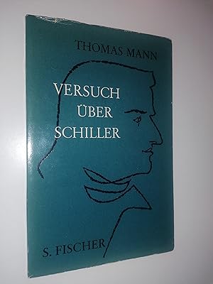 Imagen del vendedor de Versuch ber Schiller. a la venta por Stefan Kpper