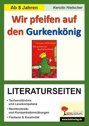 Imagen del vendedor de Wir pfeifen auf den Gurkenknig / Literaturseiten a la venta por AHA-BUCH GmbH