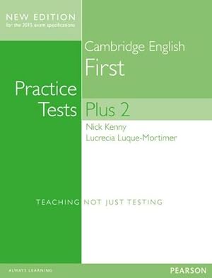 Image du vendeur pour Cambridge First Volume 2 Practice Tests Plus New Edition Students' Book without Key mis en vente par AHA-BUCH GmbH