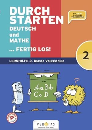 Bild des Verkufers fr Durchstarten Volksschule 2. Klasse - Deutsch und Mathe . fertig los! - bungsbuch zum Verkauf von AHA-BUCH GmbH