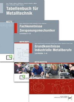 Bild des Verkufers fr Paketangebot Der Zerspanungsmechaniker : Lernfelder 1-13 + Tabellenbuch zum Verkauf von AHA-BUCH GmbH