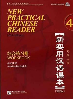 Bild des Verkufers fr New Practical Chinese Reader 4, Workbook (2. Edition) zum Verkauf von AHA-BUCH GmbH
