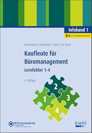 Immagine del venditore per Kaufleute fr Bromanagement - Infoband 1 : Lernfelder 1-4 venduto da AHA-BUCH GmbH