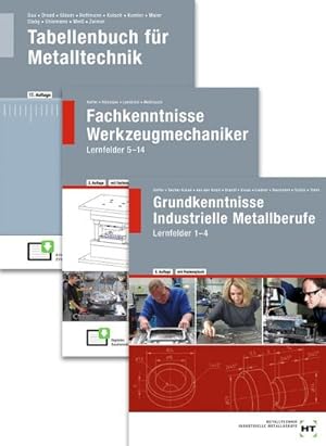 Bild des Verkufers fr Paketangebot Werkzeugmechaniker : Lernfelder 1-14 + Tabellenbuch zum Verkauf von AHA-BUCH GmbH