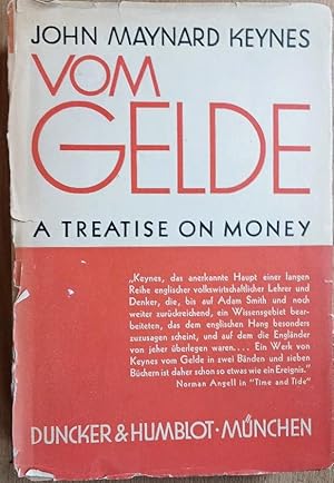 Bild des Verkufers fr VOM GELDE A Treatise on Money zum Verkauf von Douglas Books