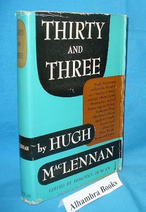 Seller image for Thirty and Three for sale by Alhambra Books