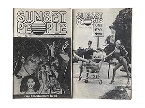 Sunset People Vol. 1 #20 and #57 and Vol. 2 #18 and #19