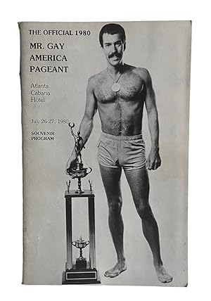 The Official 1980 Mr. Gay America Pageant Souvenir Program Atlanta Cabana Hotel, July 26-27, 1980