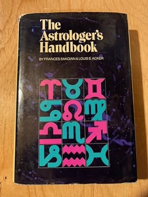 Seller image for The Astrologer's Handbook for sale by Singing Pebble Books
