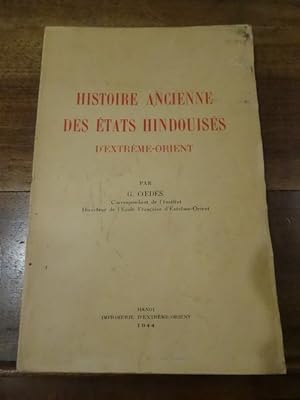 Histoire ancienne des états hindouisés d'extrême-orient.