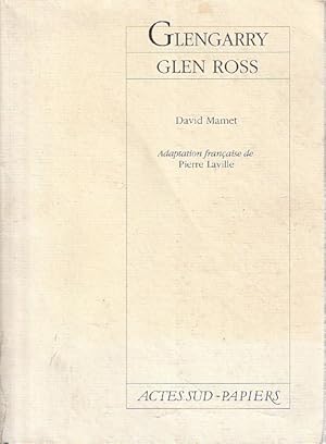 Seller image for Glengarry Glen Ross, for sale by L'Odeur du Book