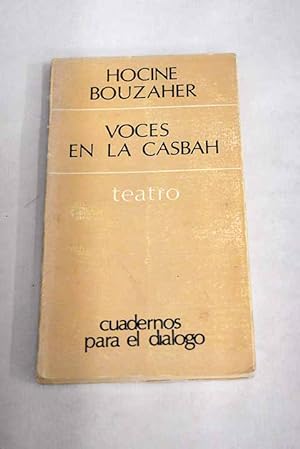 Seller image for Voces en la Casbah for sale by Alcan Libros