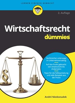Seller image for Wirtschaftsrecht Fr Dummies 2e for sale by GreatBookPrices