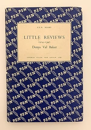 Little Reviews 1914-1943.