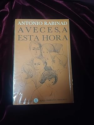 Imagen del vendedor de A veces, a esta hora. 1 ed a la venta por Llibreria Fnix