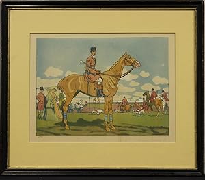 Hunt Meet 1905 by Maurice Taquoy