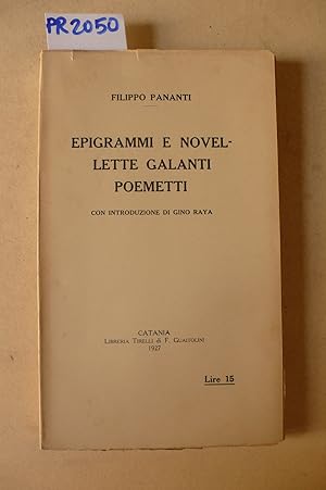 Epigrammi e novellette galanti, poemetti