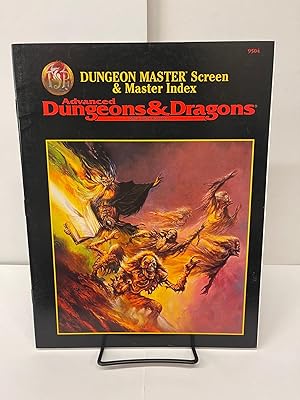 Dungeon Master Screen & Master Index #9504 (D&D Accessory)