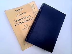 Image du vendeur pour The Design and Analysis of Industrial Experiments mis en vente par Goldstone Rare Books