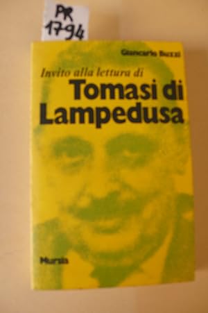 Invito alla lettura di Giuseppe Tomasi di Lampedusa