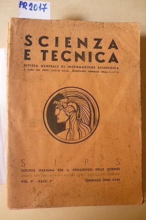 Scienza e tecnica. Rivista generale di informazione scientifica