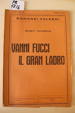 Vanni Fucci il gran ladro