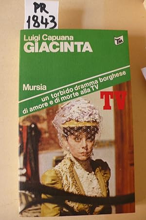 Seller image for Giacinta, romanzo for sale by Studio Bibliografico Restivo Navarra