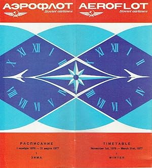 Timetable Winter 1976/77