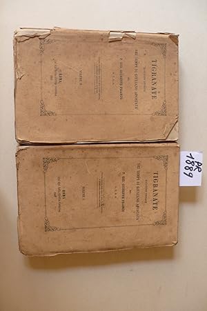 Seller image for Tigranate, racconto storico dei tempi di Giuliano Apostata for sale by Studio Bibliografico Restivo Navarra