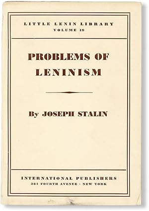 Problems of Leninism