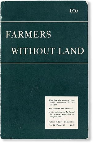 Bild des Verkufers fr Farmers Without Land zum Verkauf von Lorne Bair Rare Books, ABAA