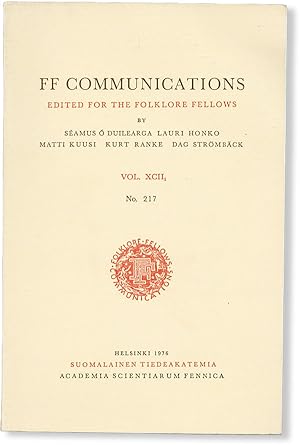 Bild des Verkufers fr The Religion of the Slaves: A Study of the Religious Tradition and Behaviour of Plantation Slaves in the United States, 1830-1865 [Folklore Fellows FF Communications, Vol. XCII, no. 217] zum Verkauf von Lorne Bair Rare Books, ABAA