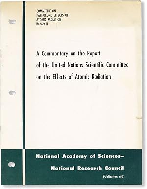 A Commentary on the Report of the United Nations Scientific Committee on the Effects of Atomic Ra...