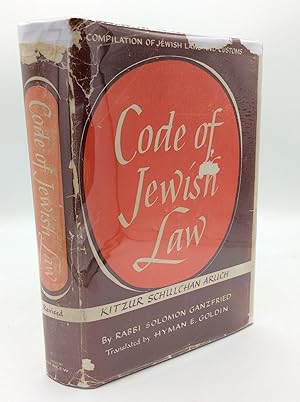 Seller image for CODE OF JEWISH LAW: Kitzur Shulhan Aruh; A Compilation of Jewish Laws and Customs for sale by Kubik Fine Books Ltd., ABAA