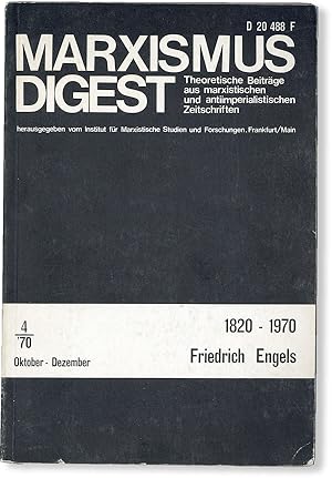 Marxismus Digest: Theoretische Beiträge aus Marxistischen und Antiimperialistischen Zeitschriften...