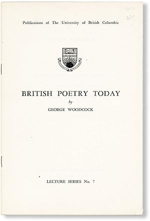 British Poetry Today